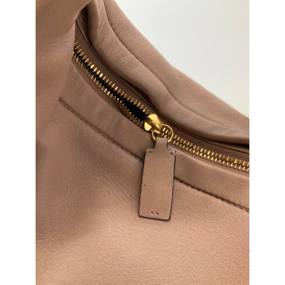 Valentino Garavani Roman Stud Medium Lambskin Leather Hobo Bag - Picture 8 of 16